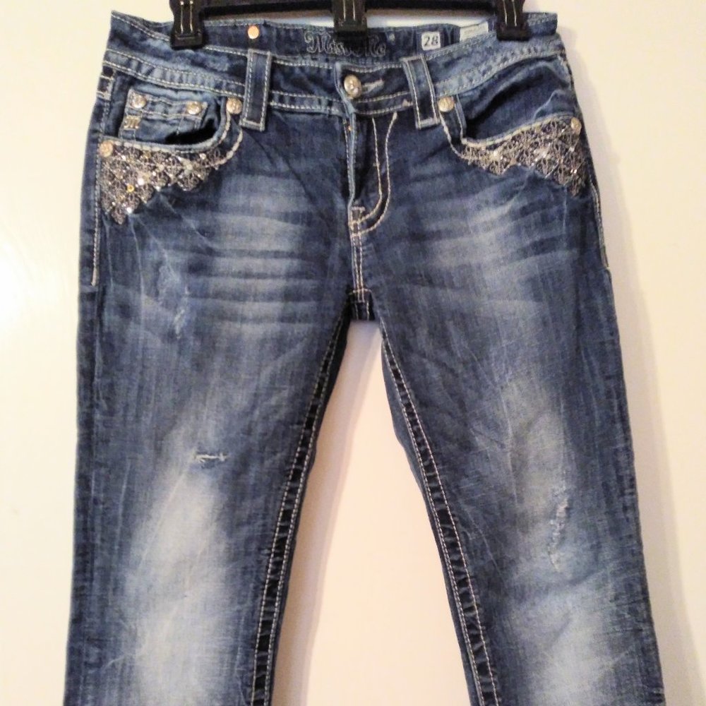 MISS ME JEANS CROPPED